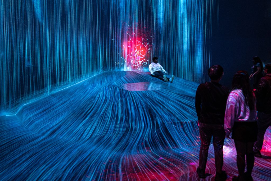 viaje fotográfico en Japón Tokio Team Labs